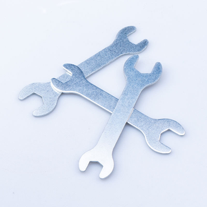 Steel Galvanized Open End Double Ended Hex Head Simple <strong>Spanner</strong> Wrench Hand Repair Tools - Product Image 1