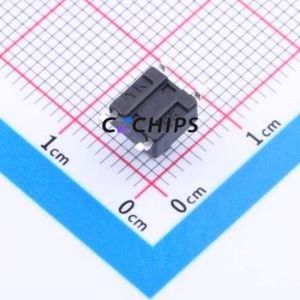 TD-1101SR-7.0H-250 Tactile Switch SMD-4P,6x6mm Switch Single Pole Single Throw Round Button 2.5N Vertical Mount - Product Image 2