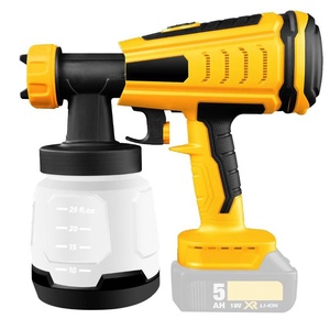 New lithium <b>battery</b> brushless spray gun high spray gun latex paint spraying tool spray gun tool - Product Image 1