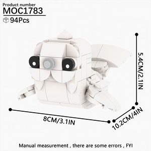 ชุดตัวต่อสร้างสรรค์ <span class=keywords><strong>Dewgong</strong></span> MOC ของเล่นตัวต่อ DIY สำหรับเด็ก รุ่น MOC1783 จากภาพยนตร์อนิเมะ - Product Image 3