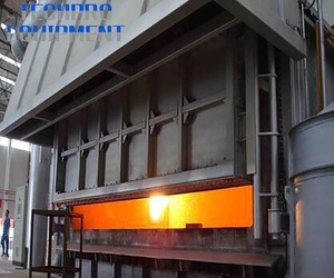 Horno de fusión regenerativo a gas 60-70T 3-12 T/H de bajo consumo para línea de producción de fundición de lingotes de aluminio - Product Image 2
