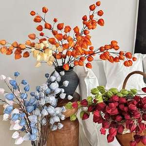 Lanterne artificielle en forme de fruit pour le Nouvel An chinois, remise de diplômes, fleurs artificielles suspendues, toile de fond, centre de table - Product Image 4