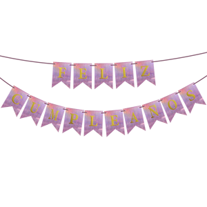 <strong>Happy</strong> Birthday Letter Banner Paper Bunting Garland Baby <strong>Shower</strong> Birthday Custom Party Supplies Rose Gold Banner - Product Image 2