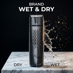 Rasoio Elettrico Ricaricabile per Uso Domestico con Lame in Ceramica, Rifinitore <span class=keywords><strong>di</strong></span> <span class=keywords><strong>Precisione</strong></span> Sicuro per Peli Pubici, Barba e Zona Intima Maschile, Adatto anche per Animali Domestici - Product Image 2