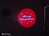 Projecteur LED de logo Gobo pour la décoration de fête de Noël avec logo personnalisé pour la publicité