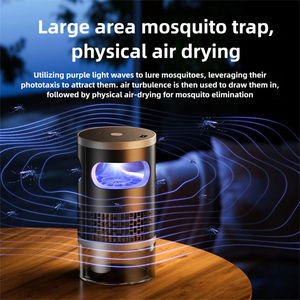 Portable Mosquito Killer <b>Lamp</b> Purple Light Bug Zapper Low Noise <b>USB</b> Powered Flying Insect Trap for Home Office - Product Image 2