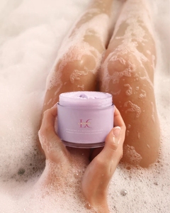 Exfoliante corporal de azúcar de etiqueta privada, ventas al por mayor, exfoliante natural vegano, hidratante, Limpieza Profunda, exfoliante corporal púrpura - Product Image 4