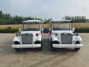 Véhicule de golf électrique tout-terrain chinois en gros, 4 roues, 8 places, style bus classique, à vendre - Product Image 2