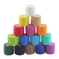 Bandages de boxe et de sport – Légers, extensibles, respirants, unisexes, 10 m de long, en ruban adhésif et gaze