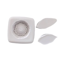 Moule à pétales et étamines de fleurs pour pâte à sucre, outil de décoration de gâteaux, motif gaufré feuilles, qualité alimentaire, emballé individuellement, argile