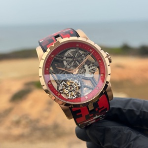 Nouvelle Montre Mécanique Automatique pour Homme 2026, Tourbillon Coloré Tendance 42mm, Haute Qualité, Creuse, Loisirs et Sport - Product Image 3
