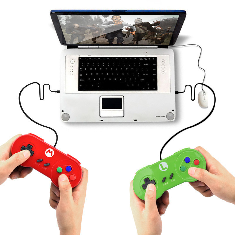 <strong>USB</strong> Joystick for SNESes Gamepad for Nintend SNESes Version <strong>Controller</strong> Windows PC MAC Computer