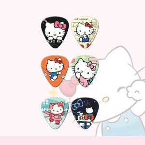 Plectres de <span class=keywords><strong>guitare</strong></span> et de basse style <span class=keywords><strong>Hello</strong></span> <span class=keywords><strong>Kitty</strong></span>, pack mixte de 12 pièces, élégants et colorés - Product Image 4