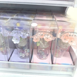 Honey Bouquet <b>Vase</b> Ornament 48Pcs <b>Mini</b> Beaded Flower Set For Living Room Decor Student Gift Wholesale - Product Image 2
