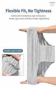Ropa interior masculina desechable de algodón puro, calzoncillos bóxer blancos de cintura media, calzoncillos tipo triángulo para SPA, salón de masajes, hotel, viajes - Product Image 6