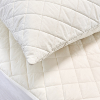 Housse de coussin personnalisée 100% coton 233T avec fermeture éclair, inserts de coussin avec rembourrage en laine, lavable pour canapé, lit, protection de coussin