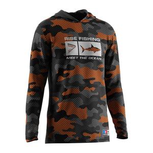 Chemise à manches longues anti-UV de qualité supérieure avec imprimé écailles de poisson, créez votre propre sweat-shirt de pêche avec des images de poissons - Product Image 3