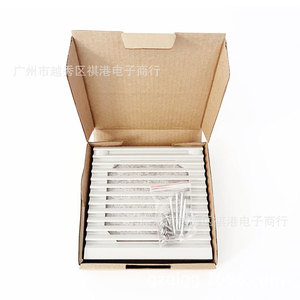 Louvered <b>Window</b> <b>Cover</b> 9Cm For Chassis Rack Electrical Cabinet Cooling Fan Dustproof Screen Ventilation Filter Assembly - Product Image 1