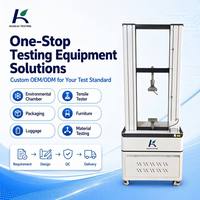 Máquina de Ensayo Universal Servo Computarizada de Doble Columna con Software Windows para Materiales Industriales