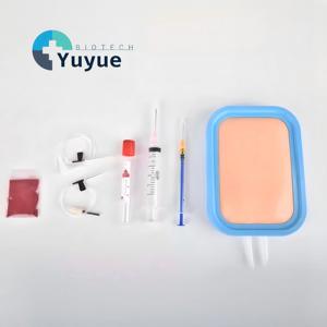 Kit de Práctica de Inyección IV y Flebotomía con Simulación de Retorno de Venopunción - Modelo de Entrenamiento de Piel de Silicona <span class=keywords><strong>para</strong></span> Estudiantes de Medicina - Product Image 1