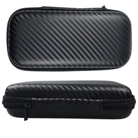 Étui de voyage multifonctionnel noir en EVA pour tournevis avec fermeture éclair, design tendance, étanche et antichoc
