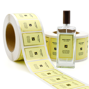 Custom Label Perfume <strong>Sticker</strong> Waterproof Oil-Proof Alcohol-Resistant Perfume Bottle Adhesive Gold Foil Perfume-Private-Label - Product Image 3