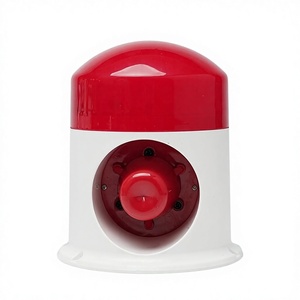 Alarma Sonora y Luminosa de Seguridad Industrial YSG25K, 120dB, Impermeable, Luz Estroboscópica, Nivel Alto/Bajo, Advertencia de Emergencia para Exteriores y Garajes - Product Image 1
