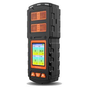 Detector de Gas Portátil con Pantalla a Color Cuatro en Uno X 4 para Detectar Gases Inflamables con Oxígeno, Monóxido de Carbono y Sulfuro de Hidrógeno - Product Image 5