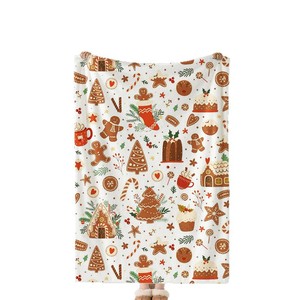 Manta de Franela Suave con Estampado de Cascanueces Navideño, Regalo de Navidad, Ropa Infantil, Personalizada, para Clima Frío - Product Image 5