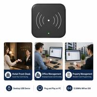 Codificador y Grabador de Tarjetas RFID para Hotel de 125KHz T5577 y 13.56MHz con Software para Windows para Integración con Sistemas de Cerraduras Inteligentes