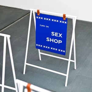 Thép a-<span class=keywords><strong>frame</strong></span> có thể gập lại bánh sandwich biển hiệu kim loại đứng cho ngoài trời sự kiện kinh doanh cho vỉa hè signage - Product Image 4