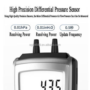 Rango 0 a 100 HPa Testo510 <span class=keywords><strong>Manómetro</strong></span> de compensación de temperatura <span class=keywords><strong>Testo</strong></span> 510 Medidor de presión diferencial de rango automático digital - Product Image 3