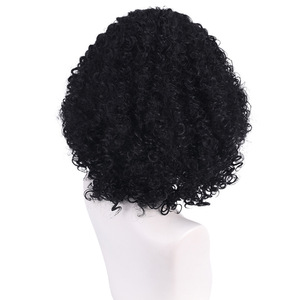 <span class=keywords><strong>Perruque</strong></span> noire ondulée bouclée et moelleuse de personnage de <span class=keywords><strong>pirate</strong></span> d'anime pour hommes AOKG-008 - Product Image 2