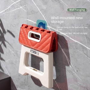 Tabouret pliant moderne en plastique léger pour enfants, idéal pour la maternelle, la maison, la chambre et le changement <span class=keywords><strong>de</strong></span> chaussures au quotidien - Product Image 3
