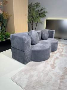 छोटे अपार्टमेंट बेडरूम के लिए न्यूडलर सोफा बिस्तर फोल्डेबल रेस्टिंग छोटे अपार्टमेंट बेडरूम स्कूल उपयोग स्पंज भरने के लिए - Product Image 3