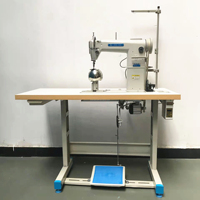 Machines à coudre industrielles robustes avec table pour la fabrication de perruques