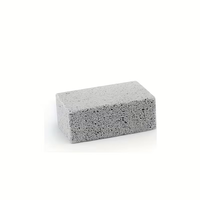 10*7*4cm 회색 경석 세척 도구 - 내구성이 뛰어나고 간편하며 방수 기능이 있어 효율적인 얼룩 제거 및 일상 사용에 적합합니다.