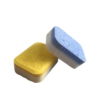 Tablette de lavage de vaisselle solide jetable écologique de qualité supérieure, trois couleurs, vente en gros