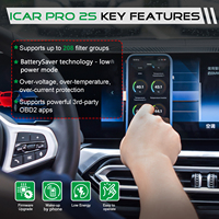 Lecteur de code OBD2 Vgate ICar Pro 2S BT pour Android IOS, scanner de diagnostic automobile pour Windows, 100% original
