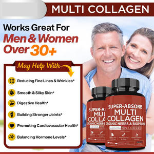 มัลติคอลลาเจน 90 แคปซูล 5 ชนิดของคอลลาเจนจากอาหาร ซึมซาบได้ดีเยี่ยม บำรุงผิว เล็บ ผม กระดูก ข้อต่อ และระบบย่อยอาหาร - Product Image 6