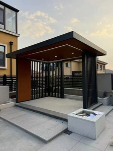 Pavillon de jardin en aluminium de luxe chinois, pavillon et abri extérieur, auvent personnalisé, toit en métal, pavillon en aluminium - Product Image 3