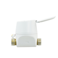 Compteur d'eau ultrasonique certifié LoRaWAN MID de la série ViewShine U-WR, OEM, autonomie de la batterie de 12 ans, plage de mesure R400, laiton