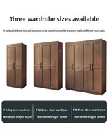 Armoire amovible en bois massif Dongma Nordic, style moderne et simple, multi-portes battantes, organisateur de vêtements pour chambre à coucher, mobilier de maison, fabrication chinoise