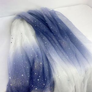 Tissu en Tulle à Paillettes Galaxie Magnifiques pour la Confection de Robes de Mariée et Jupes de Princesse DIY, Idéal pour les Séances Photo de Célébrités d'Internet - Vente en Gros - Product Image 2