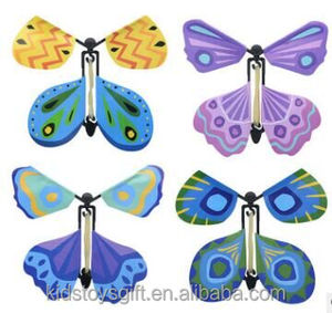 20pcs thời trang ma thuật bay Bookmark ban nhạc cao su gió lên bướm cho đồ chơi trang trí - Product Image 2