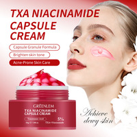 Greenlem CAPSULECREAM TXA NIACINAMIDE Formule en capsules granulaires pour éclaircir le teint et soigner les peaux sujettes à l'acné