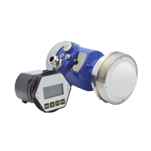 قشرة زرقاء داكنة 80GHz عالية الدقة مع مستشعر مستوى صناعي صلب RS485 للقياسات الفعالة - Product Image 1