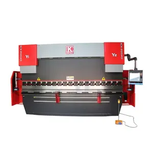 KingBall-freno de prensa CNC electrohidráulico pequeño, máquina dobladora de 30 40 63 toneladas, 1600mm, 2500mm, con herramientas de freno de prensa estándar