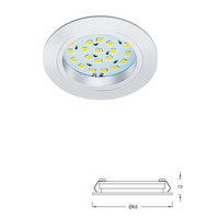 120 °   Downlight encastré anti-éblouissement à large angle de faisceau, couverture complète sans zones sombres