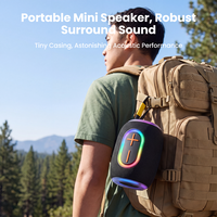 Enceinte portable étanche IPX5 avec lumières RGB pour PC, utilisation extérieure et home cinéma – Vente en gros usine